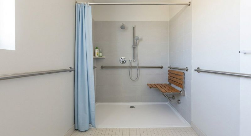 Handicap Shower Installation in Venice, FL
